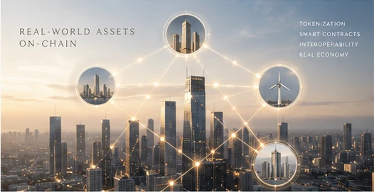 Real-world assets on-chain across connected urban infrastructure